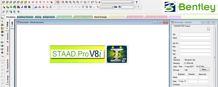Curso Staad Pro V8i Bentley